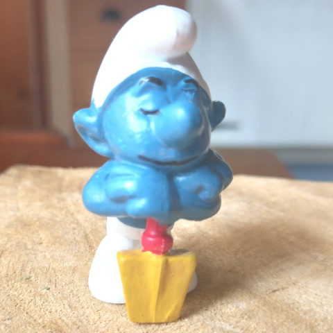 20043 Digger Smurf (Faulenzer Schlumpf) #2