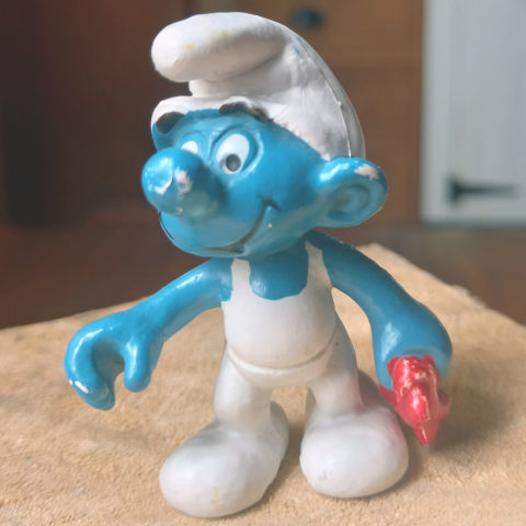 20052 Gas Attendant Smurf (Tankwart Schlumpf) #1