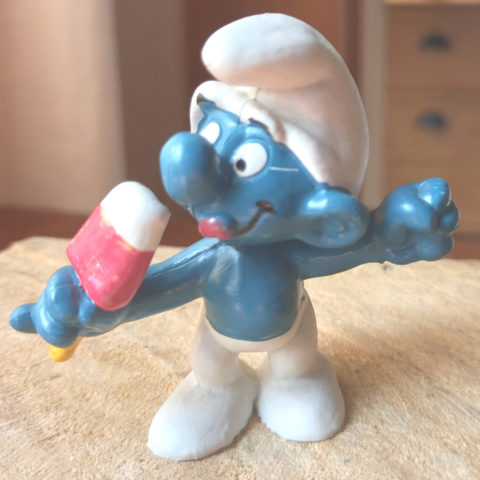 20053 Ice Lolly Smurf with Closed Fist (Eisschlumpf mit geschlossener Faust) #2