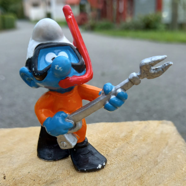 20120 Frogman Smurf (Taucher Schlumpf) - Image 2