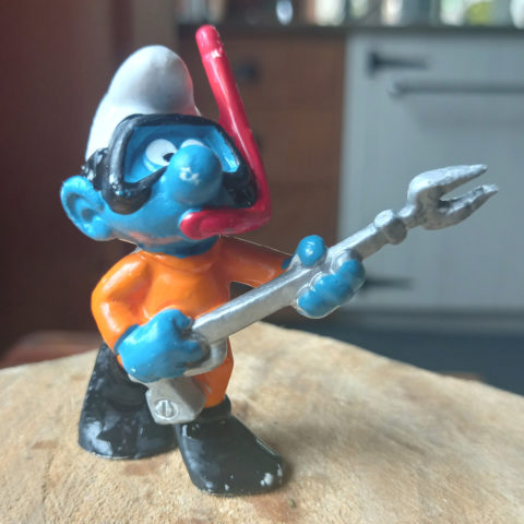 20120 Frogman Smurf (Taucher Schlumpf)