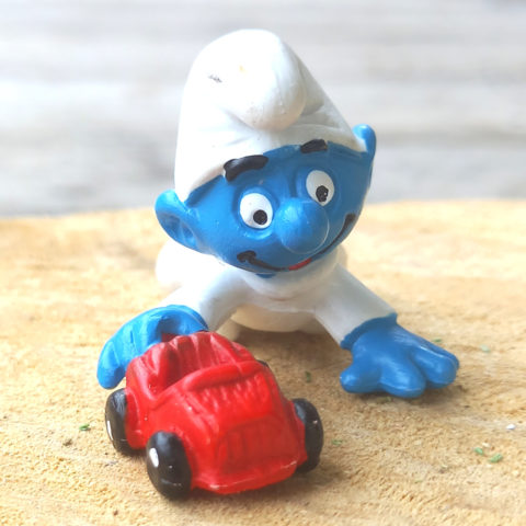 20215 Baby Smurf With Car (Babyschlumpf Mit Auto)