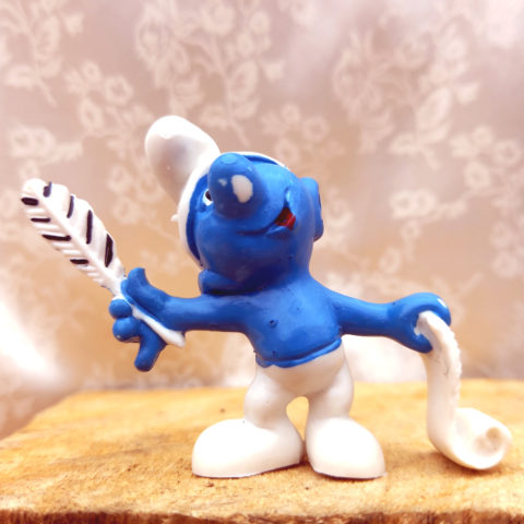 20022 Poet Smurf (Dichter Schlumpf) #2