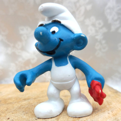 20052 Gas Attendant Smurf (Tankwart Schlumpf) #2