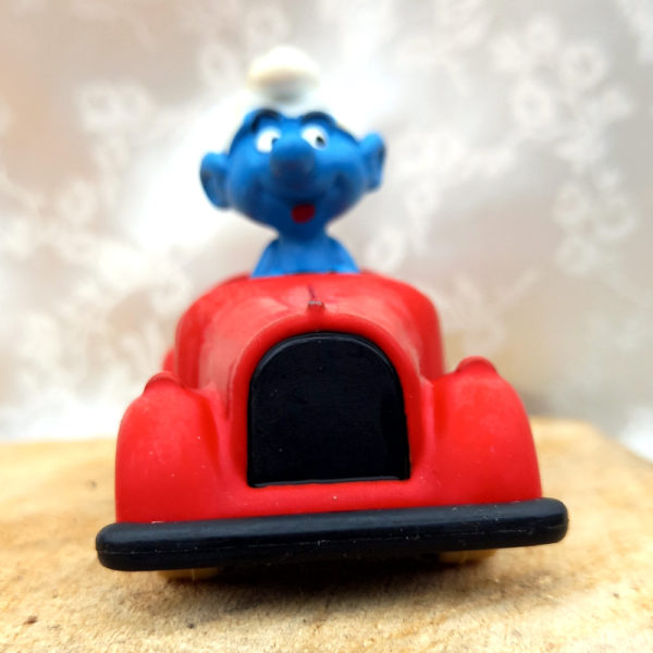 i Puffi Die-Cast Smurf Car with Smurf 1983 - Image 5