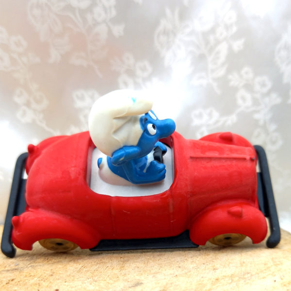 i Puffi Die-Cast Smurf Car with Smurf 1983 - Image 8