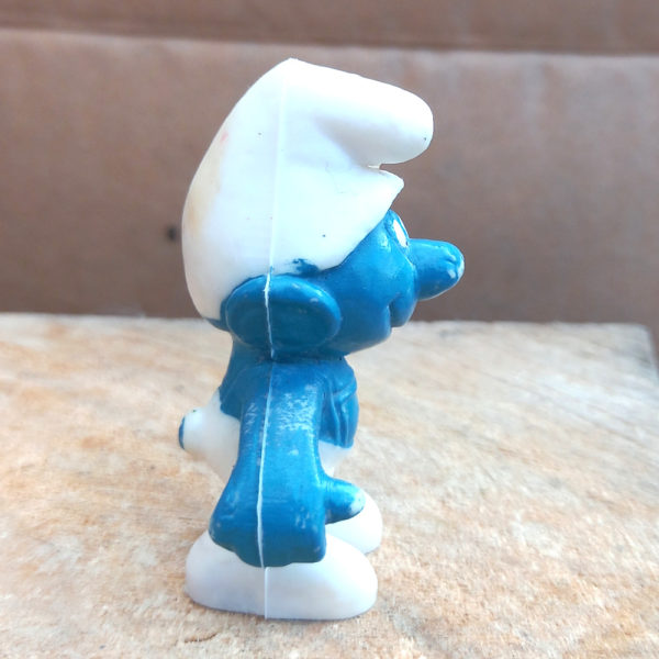 20012 Mechanic Smurf Grey Wrench White Pants (Mechaniker Schlumpf) #2 - Image 4
