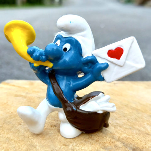 20031 Postman Smurf (Briefträger Schlumpf) #2