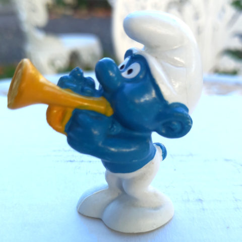 20072 Trumpet Player Smurf (Trompeter Schlumpf) #1