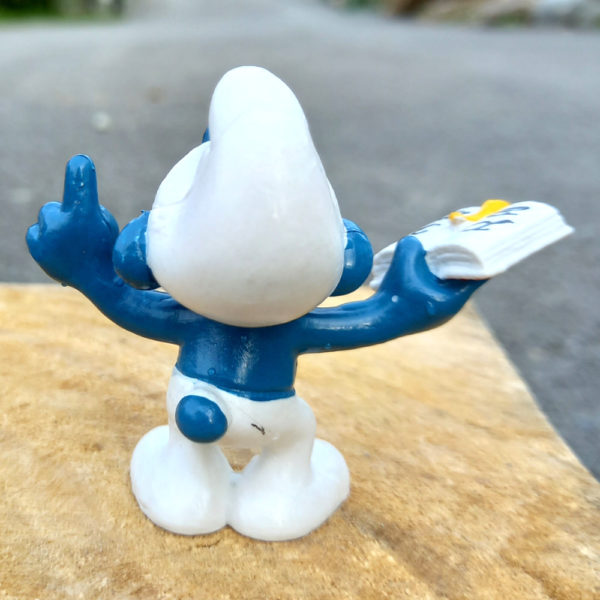 20059 Teacher Smurf (Lehrer Schlumpf) - Image 3