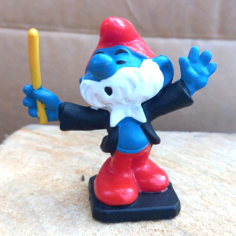 20092 Conductor Papa Smurf (Dirigent Schlumpf)