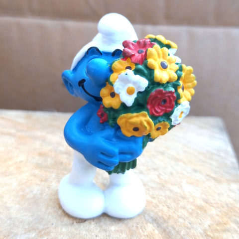 20469 Bouquet Smurf (Schlumpf Mit Strauss)