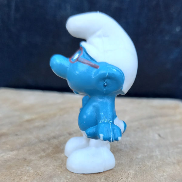 20006 Brainy Smurf with Red Glasses (Brillenschlumpf) - Image 2