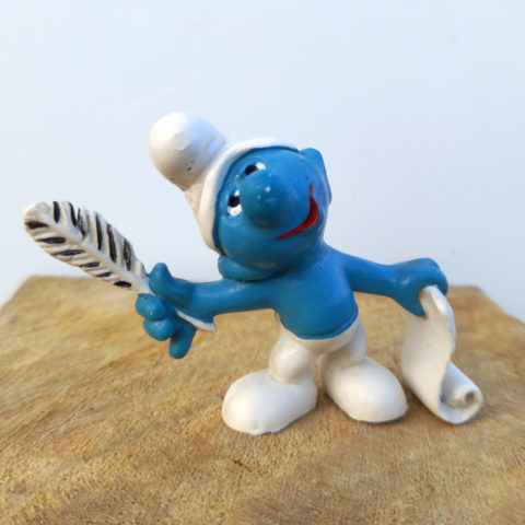 20022 Poet Smurf (Dichter Schlumpf) #3