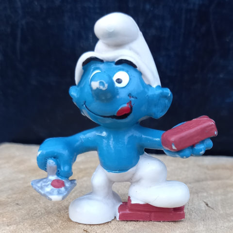 20148 Bricklayer Smurf White Pants (Maurer Schlumpf Weisse Hose) #2