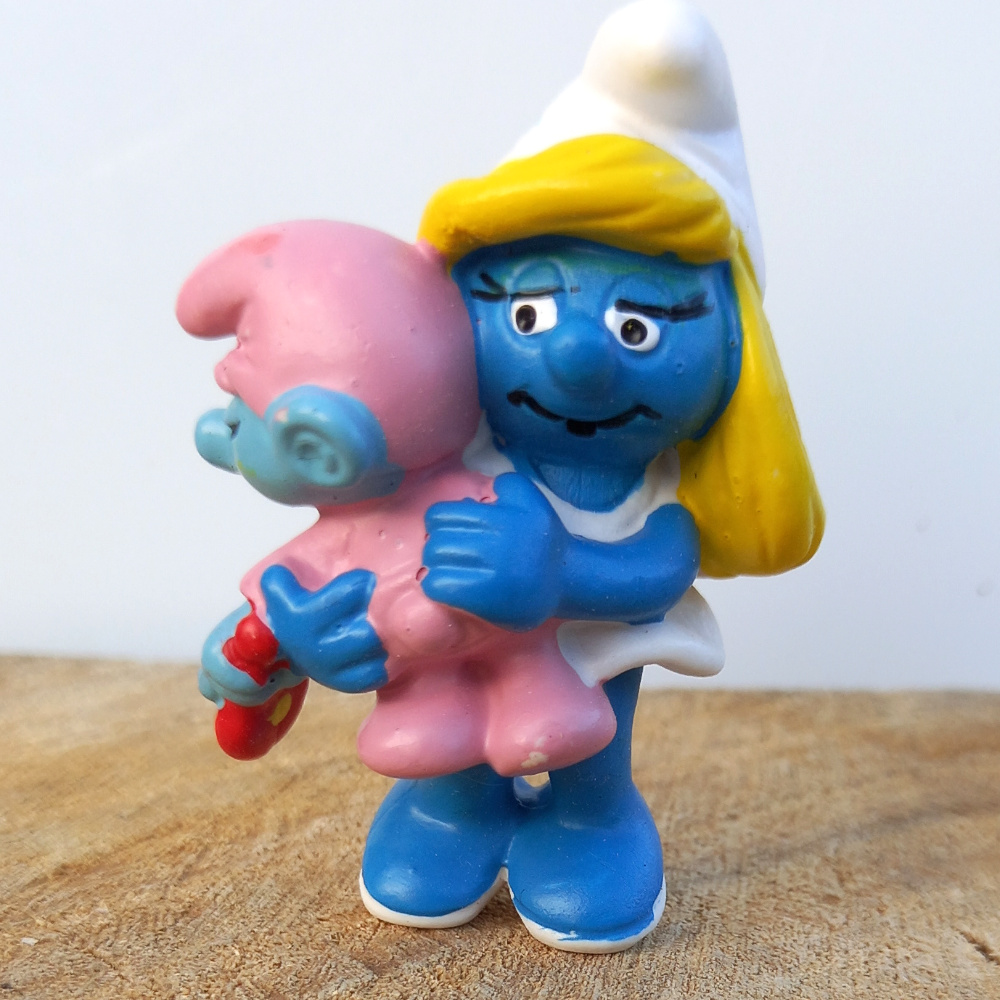 20192 Smurfette with Baby (Schlumpfinchen mit Baby)