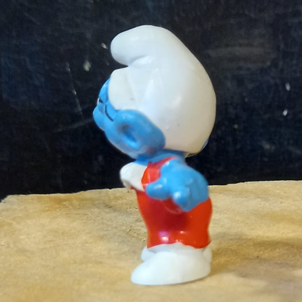 20016 Judge Brainy Smurf with Red Robe (Juristenschlumpf) #2 - Image 2