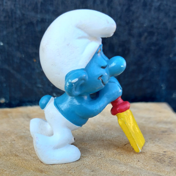 20043 Digger Smurf (Faulenzer Schlumpf) #5 - Image 4