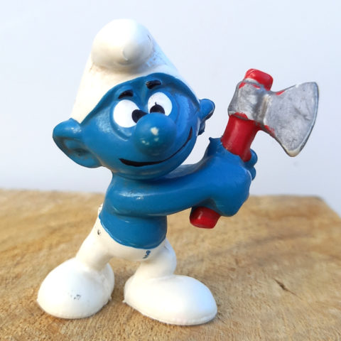 20087 Woodcutter Smurf (Holzhacker Schlumpf) #2