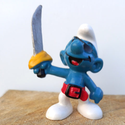 20104 Pirate Smurf (Piratenschlumpf) #2