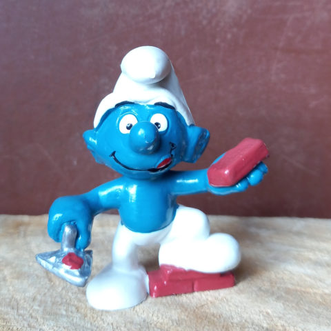 20148 Bricklayer Smurf White Pants (Maurer Schlumpf Weisse Hose) #3