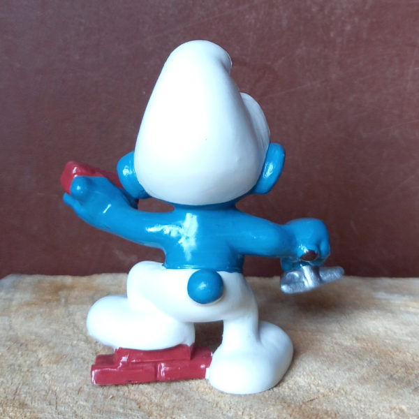 20148 Bricklayer Smurf White Pants (Maurer Schlumpf Weisse Hose) #3 - Image 3