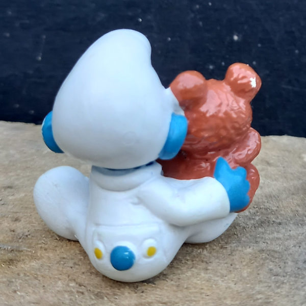 20205 Baby Smurf with Teddy (Babyschlumpf mit Teddy) #2 - Image 3