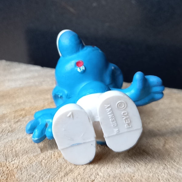 20006 Brainy Smurf with Red Glasses (Brillenschlumpf) #4 - Image 5