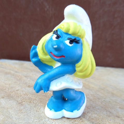 20034 Smurfette Hand On Hair RARE (Schlumpfinchen) #5