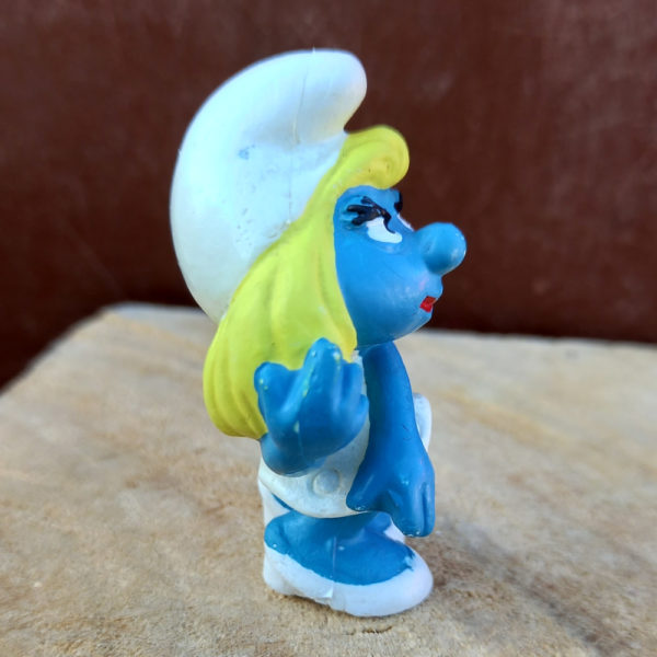20034 Smurfette Hand on Hair RARE (Schlumpfinchen) #5 - Image 4