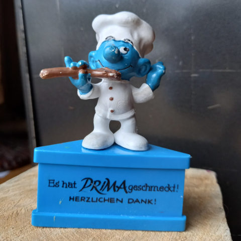20042 Chef Smurf On Pedestal (Küchenchef Schlumpf) #4