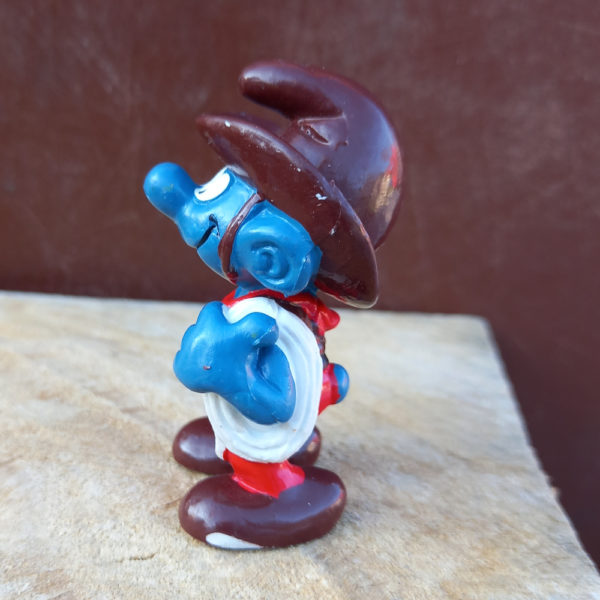 20122 Cowboy Smurf Rope White and Colt Brown (Cowboy Schlumpf) #7 - Image 2