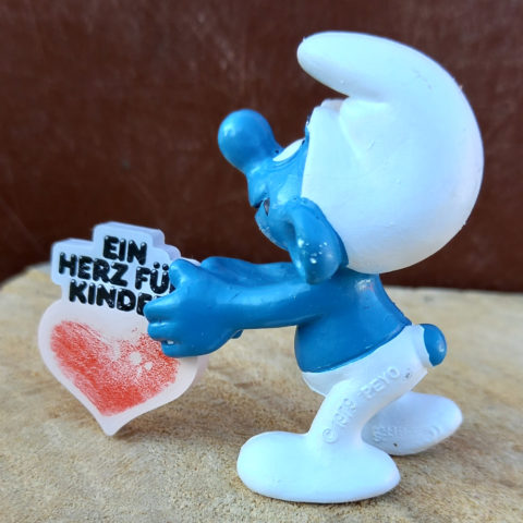 20125 Heart Smurf – German (Ein Herz Für Kinder Schlumpf)