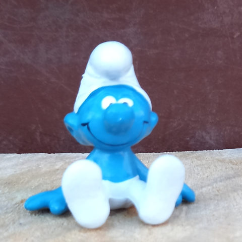 20026 Sitting Smurf (Hockschlumpf) #4