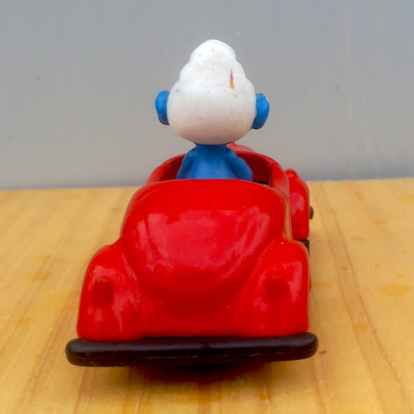 i Puffi Die-Cast Smurf Car with Smurf 1983 #2 - Image 3