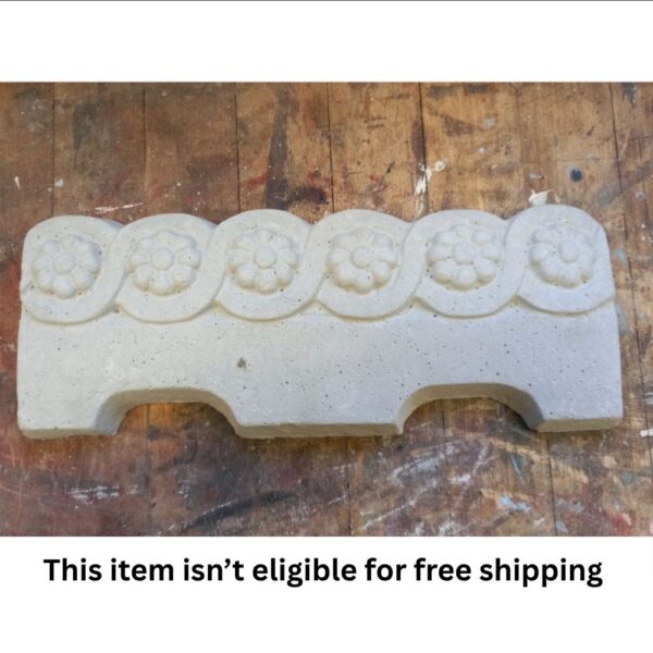 Victorian Garden Edging Tile (made from concrete).