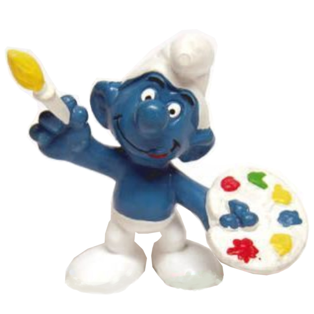 20045 Artist Smurf (Kunstmaler Schlumpf)