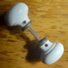 Antique Ceramic Door Handles x2