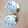 Retro Ceramic Door Handles x2 - Image 3