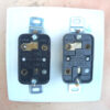 Retro Double Light Switch 240V 10A with Ceramic Cover - Image 2