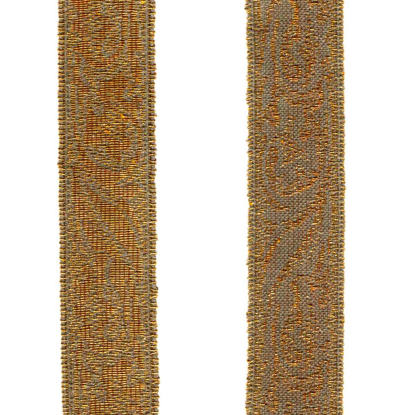 Vintage Gold Metallic Florentine Braid (RG-007) sold by the meter