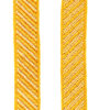 Vintage Upholstery Braid Yellow/Cream (UB-002) sold by the meter