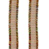 Vintage Upholstery Braid Cream with Coloured Edge (UB-004) sold by the meter