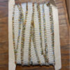 Vintage Upholstery Braid Cream with Coloured Edge (UB-004) sold by the meter - Image 3