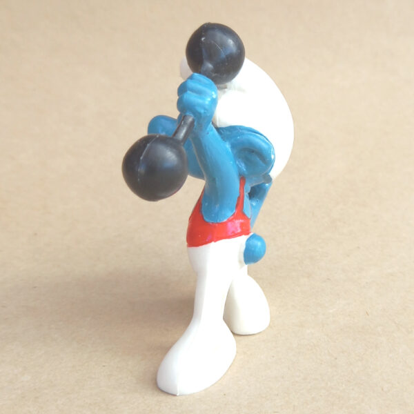 20020 Barbell Gymnast Smurf (Trimm-Dich-Schlumpf) #6 - Image 2