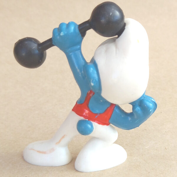 20020 Barbell Gymnast Smurf (Trimm-Dich-Schlumpf) #6 - Image 3