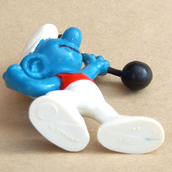 20020 Barbell Gymnast Smurf (Trimm-Dich-Schlumpf) #6 - Image 5