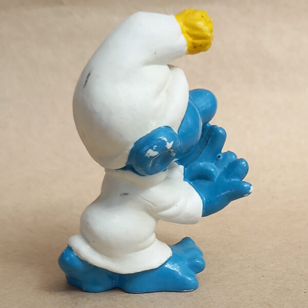 20021 Sleepwalker Smurf with Yellow Pompom (Schlafwandeler Schlumpf mit gelbem Bommel) #3 - Image 2