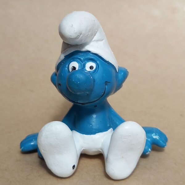 20026 Sitting Smurf (Hockschlumpf) #3