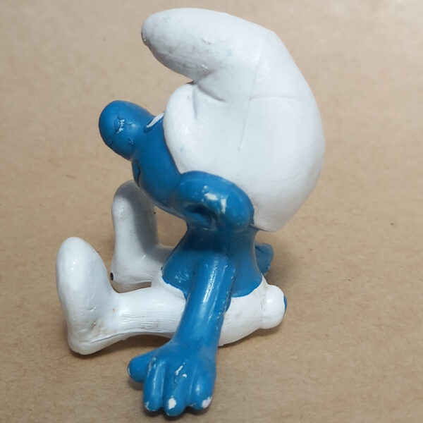 20026 Sitting Smurf (Hockschlumpf) #3 - Image 2